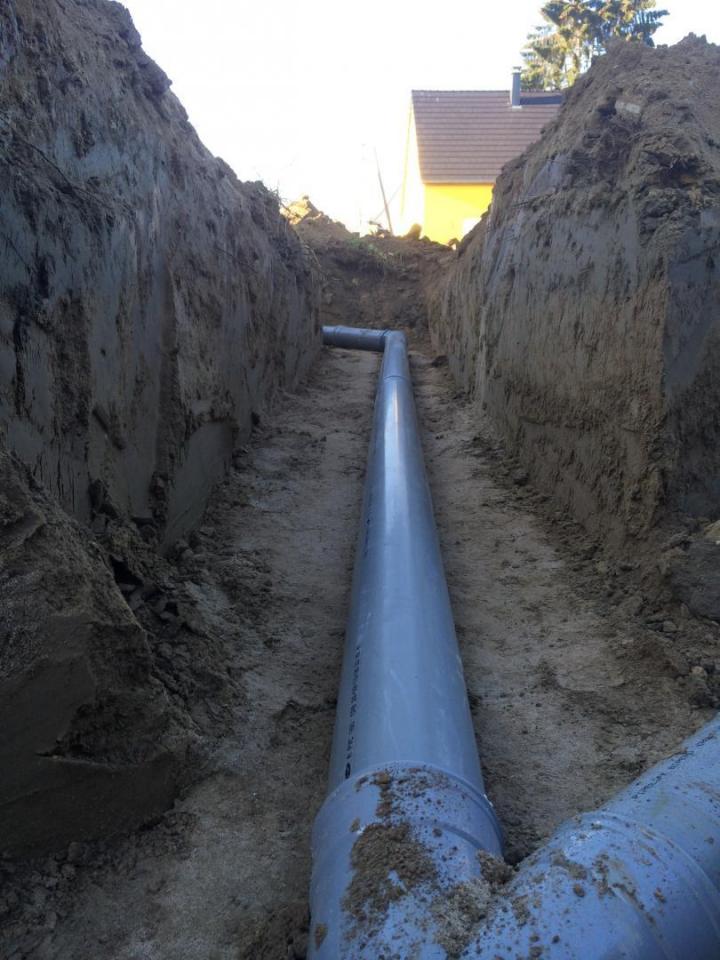 Chantier d’assainissement Saverne